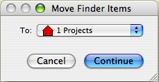 Move Finder Items
