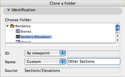 Clone Settings