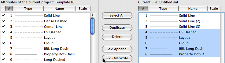 Overwrite