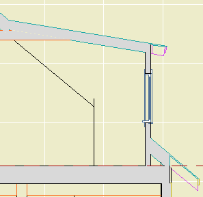 Knee wall line