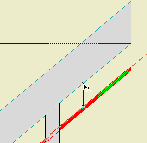 Position the cutting roof
