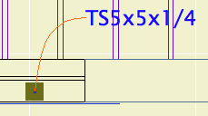 Labeled column